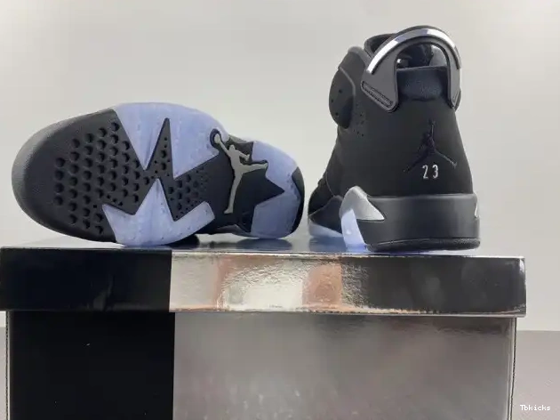 Rep TBK DX2836-001 Metallic Jordan Air 6 Silver 0509